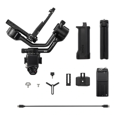 DJI RS 5 - gimbal, stabilizator obrazu - zawartość zestawu